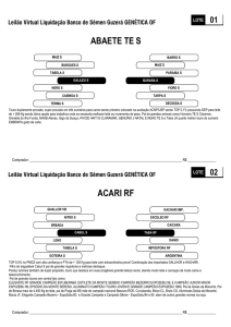 01 Leilão Virtual Liquidação Banco de Sêmen