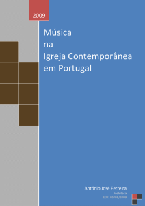 Música na Igreja Contemporânea em Portugal
