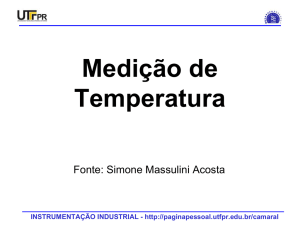 Medição de Temperatura