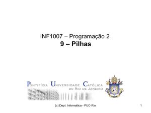 Pilha - DI PUC-Rio