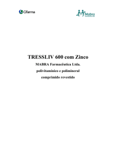 TRESSLIV 600 com Zinco