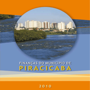 finanças do município de piracicaba