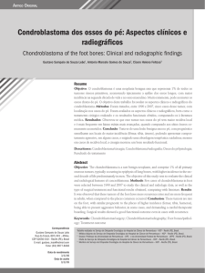 Condroblastoma dos ossos do pé: Aspectos clínicos e