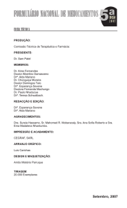 FORMULARIO MEDICAMENTOS 2007