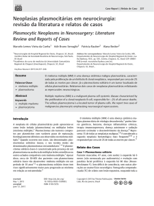Neoplasias plasmocitárias em neurocirurgia: revisão da literatura e