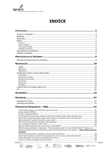 Manual de Navega&ccedil;&atilde;o na Internet