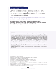 Complicações neurais e incapacidades em hanseníase em capital