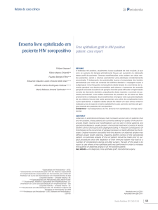 Enxerto livre epitelizado em paciente HIV soropositivo