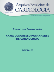XXXiX ConGResso PaRanaense de CaRdioLoGia
