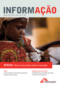 ÁfricA | Nova vacina pode reduzir meningite