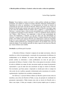 A filosofia política de Deleuze e Guattari: crítica da razão e crítica do