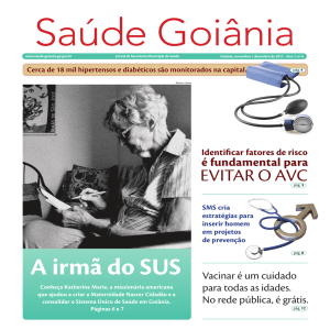 N°6 - Dezembro de 2011 - Secretaria Municipal de Saúde