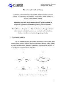 Circuitos de Corrente Contínua