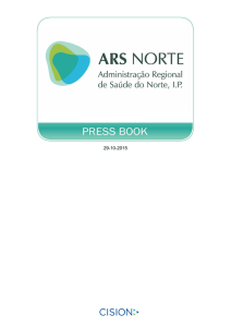 O consumo - ARS Norte IP