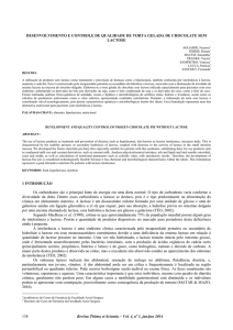 Desenvolvimento e controle de qualidade de torta gelada de