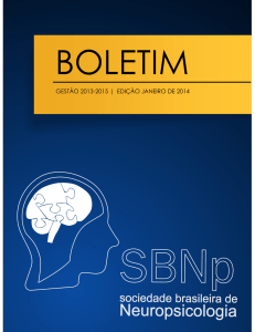 Janeiro de 2014 - Sociedade Brasileira de Neuropsicologia
