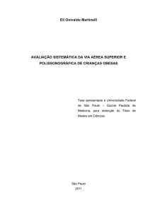 Eli Onivaldo Martinelli AVALIAÇÃO SISTEMÁTICA DA VIA AÉREA