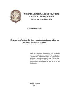 Morte por Insuficiência Cardíaca e sua Associação com a Doença