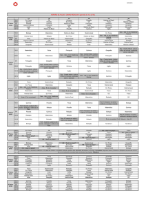 1A 1B 2A 2B 3A 3B 7h10 Ed. Física OE Química Filosofia História do