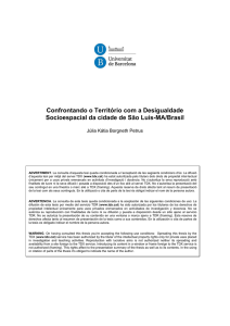 Confrontando o Território com a Desigualdade Socioespacial da