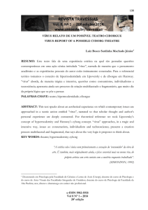 e-ISSN 1982-5935 Vol 8 Nº 1 – 2014 20ª edição VÍRUS: RELATO