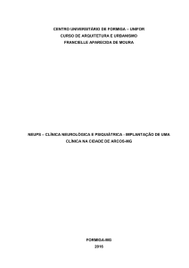 unifor curso de arquitetura e urbanismo francielle aparecida de