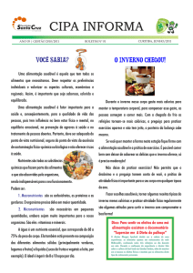 informativo 01-11 - Faculdades Santa Cruz