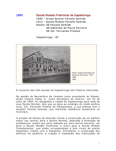 1895 Escola Modelo Preliminar de Itapetininga