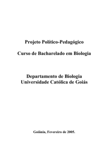 Biologia - PUC Goiás