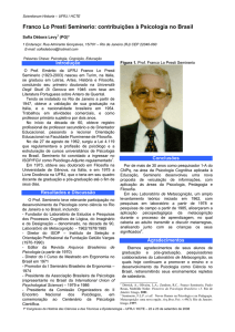 Franco Lo Presti Seminerio: contribuies Psicologia no Brasil