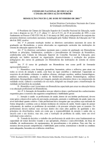 resolução cne/ces 2, de 18 de fevereiro de 2003.
