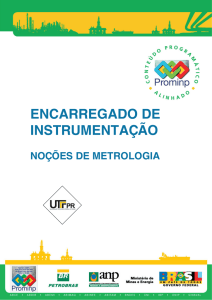 Noções de Metrologia..