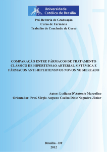 Pró-Reitoria de Graduação Curso de Farmácia Trabalho de