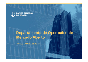 Mercado Aberto - Banco Central