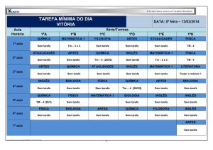 tarefa mínima do dia vitória