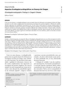 Aspectos Ecodopplercardiográficos na Doença de Chagas