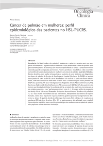 Câncer de pulmão em mulheres: perfil epidemiológico das