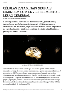 sapo lifestyle - 26.05.15 - Centro de Neurociências e Biologia