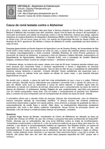 Casca de romã testada contra o Alzheimer - Esalq