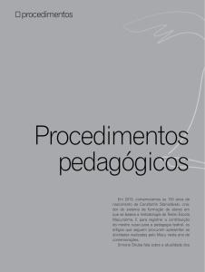 procedimentos - Teatro Escola Macunaíma