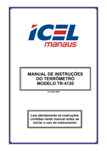 manual de instruções do terrômetro modelo tr-4120