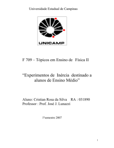 Inércia - Unicamp
