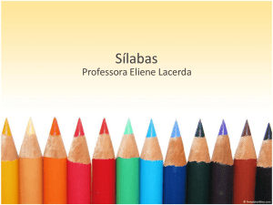 Sílabas - Blog da Professora Eliene