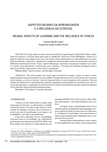 ASPECTOS NEURAIS DA APRENDIZAGEM E A INFLU&Ecirc;NCIA DO