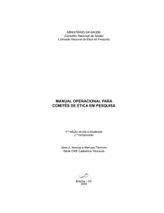 Manual do CEP do CNS