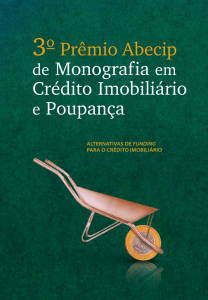 Prêmio Abecip de Monografia em Crédito Imobiliário e Poupança