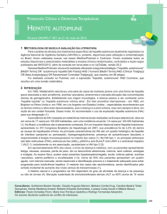 hepatite autoimune - Ministério da Saúde