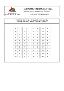UFJF - 2 - dia - Minas Vestibular