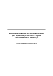 Proposta de um Modelo de Circuito Equivalente para