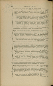 A FLORA DE PORTUGAL Caule i-angular, mais ou menos alado